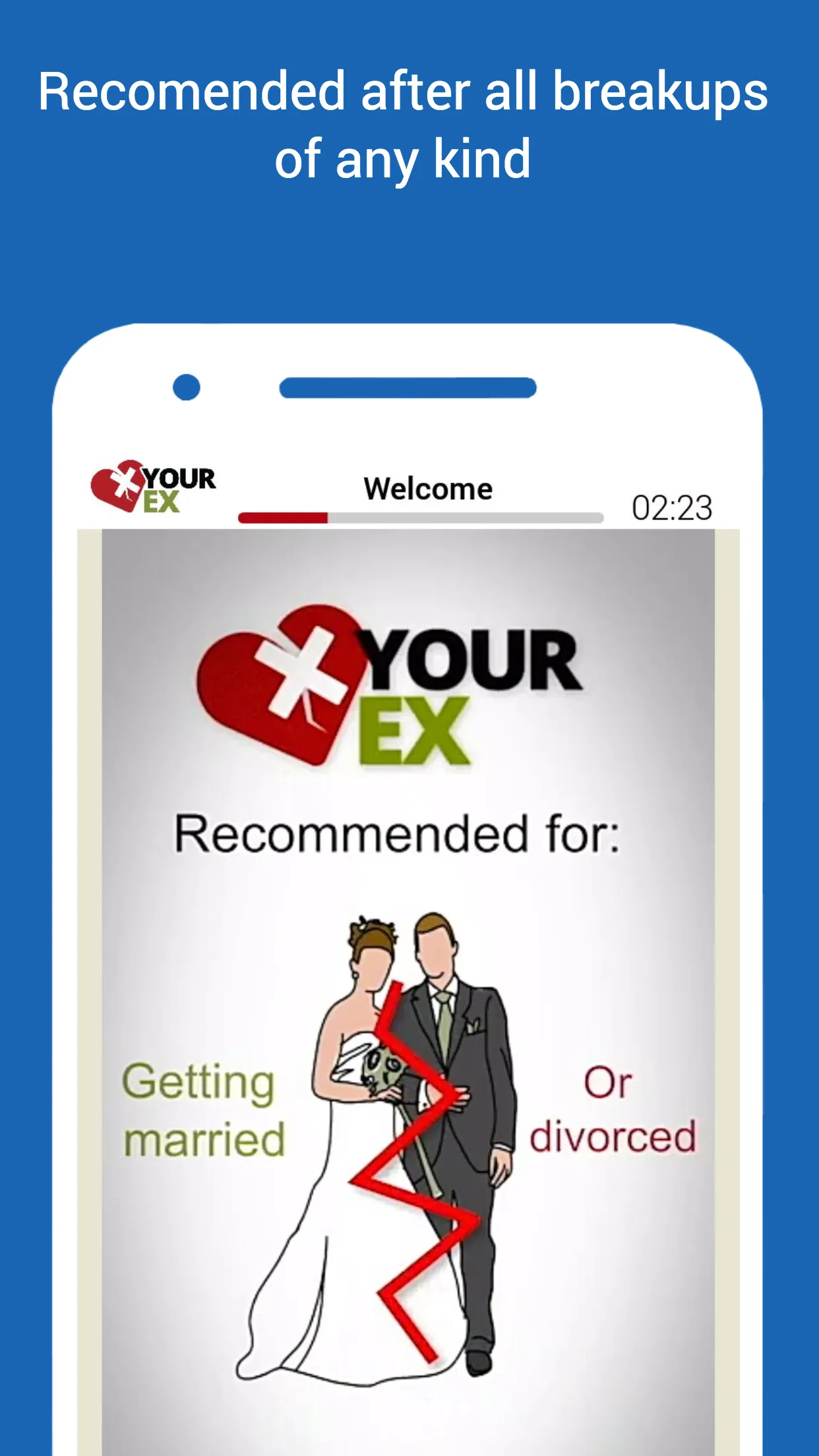 X your Ex - Break Up Treatment | Indus Appstore | Screenshot