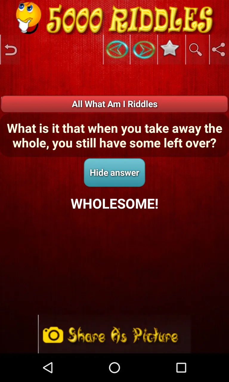 5000 Riddles | Indus Appstore | Screenshot