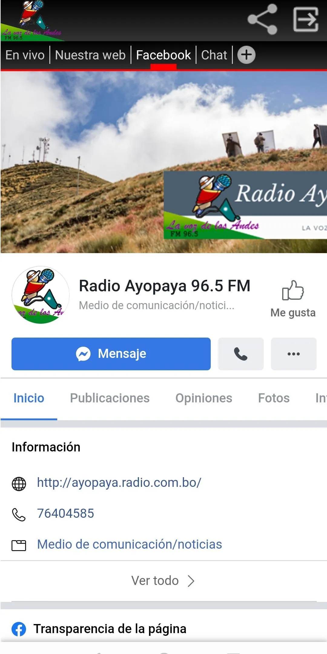 Radio Ayopaya 96.5 FM | Indus Appstore | Screenshot