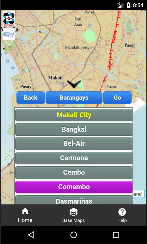 The PHIVOLCS FaultFinder | Indus Appstore | Screenshot