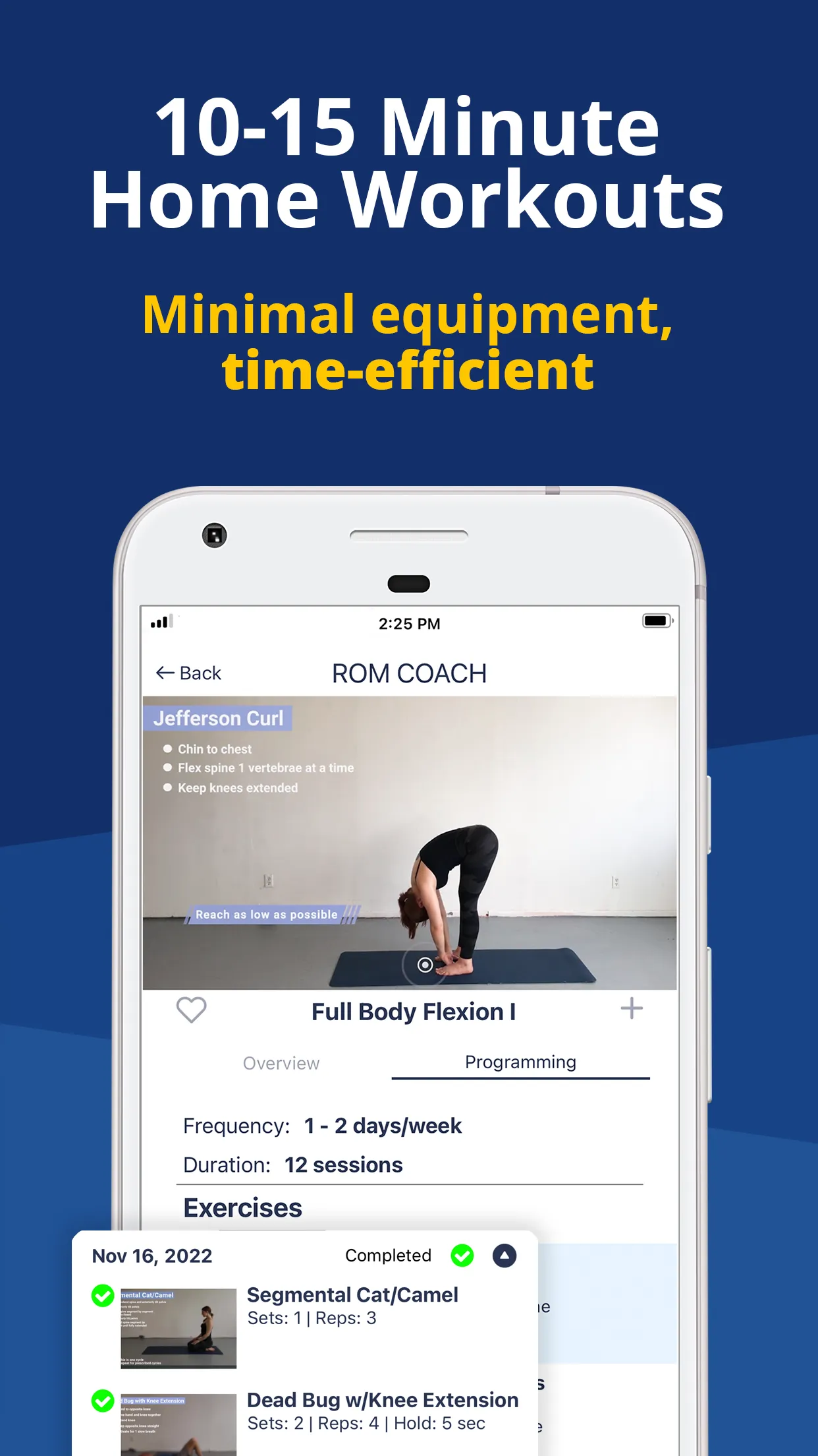 ROM Coach (Mobility Workouts) | Indus Appstore | Screenshot