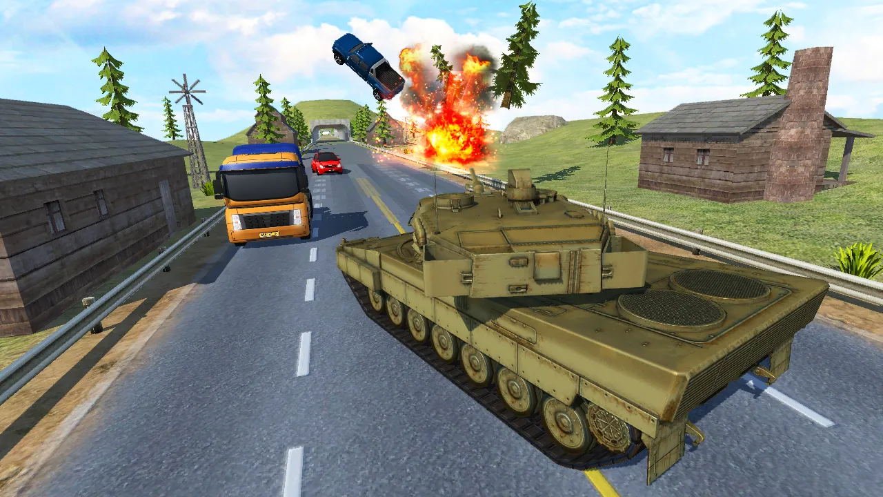 Tank Traffic Racer 2 | Indus Appstore | Screenshot