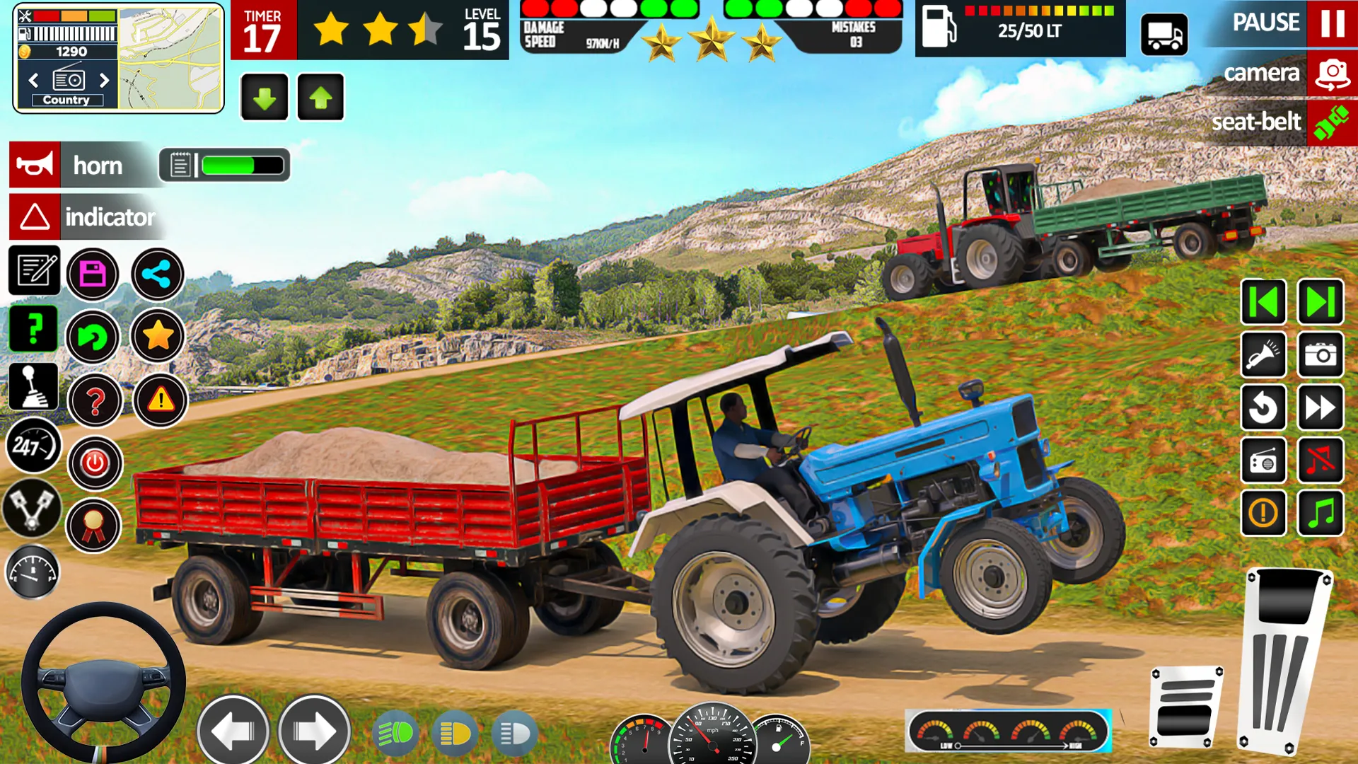 Indian Tractor Game Farming 3D | Indus Appstore | Screenshot