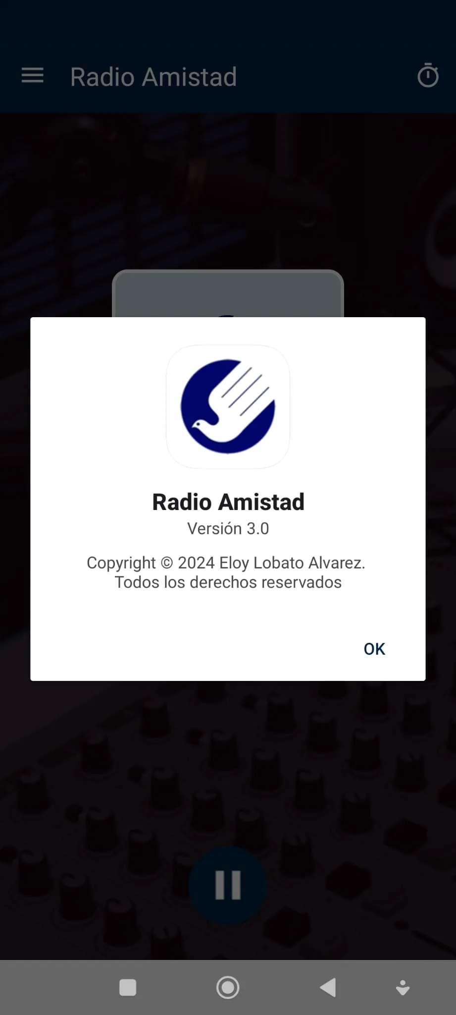 Radio Amistad | Indus Appstore | Screenshot