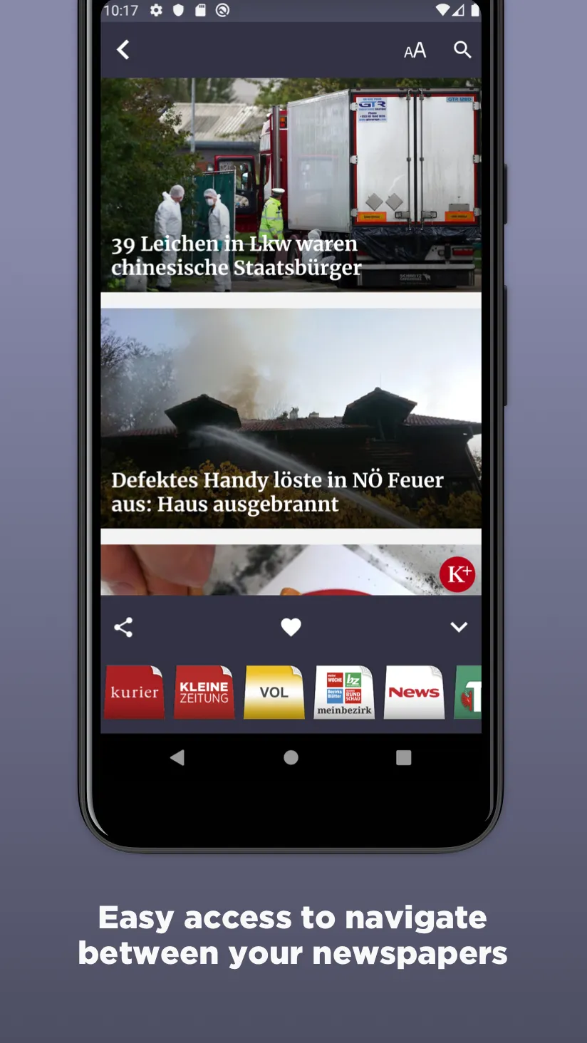 Austrian Newspapers | Indus Appstore | Screenshot