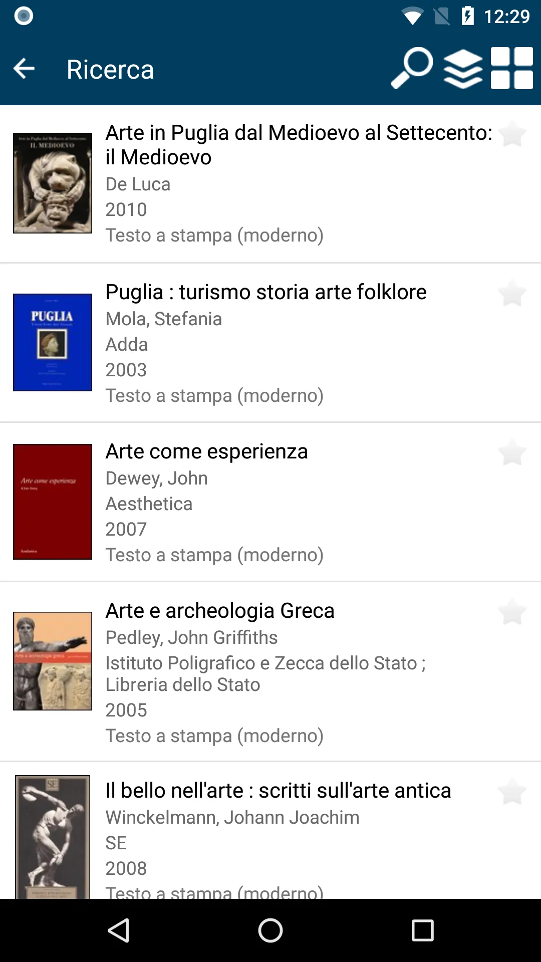 Biblio Unifg | Indus Appstore | Screenshot