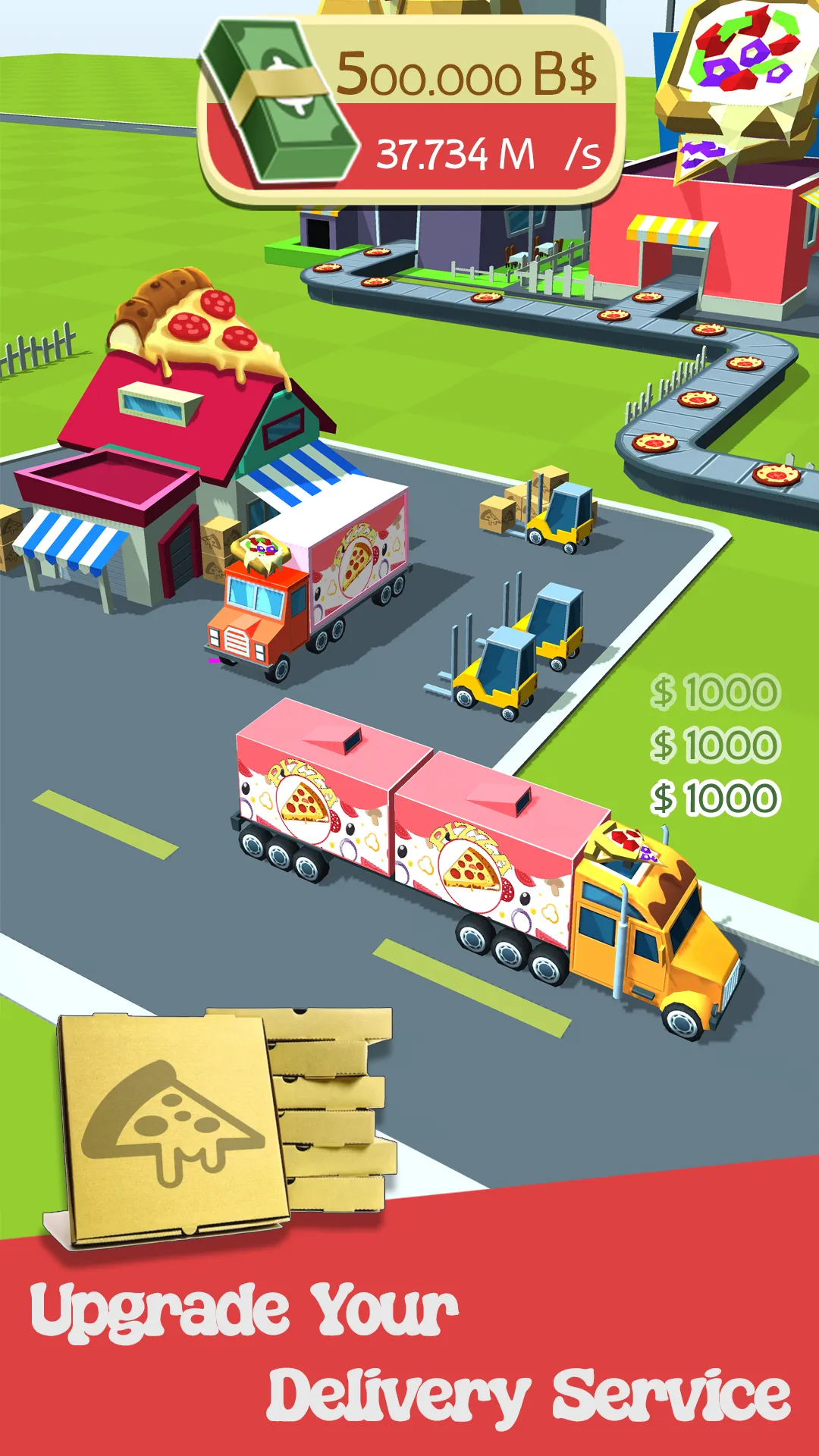 Pizza Factory Tycoon Games | Indus Appstore | Screenshot