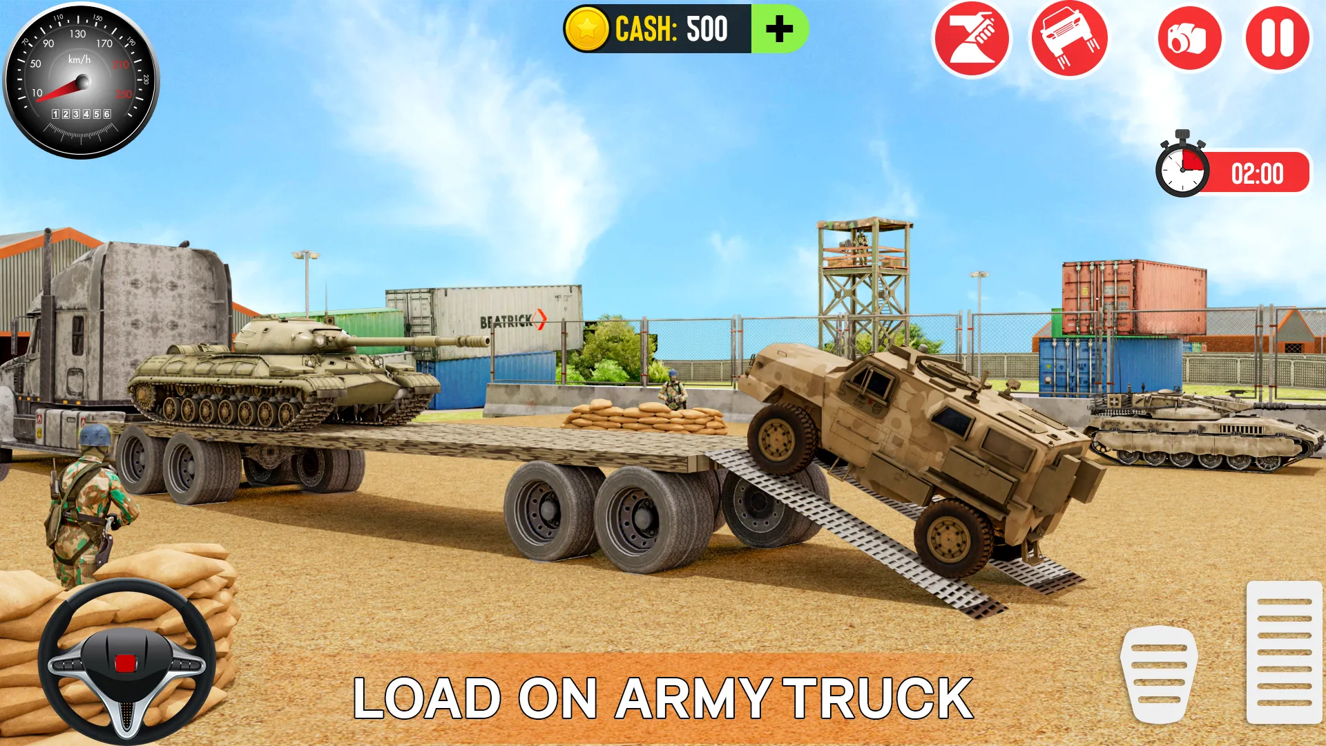 Army Car Games Truck Driving | Indus Appstore | Screenshot