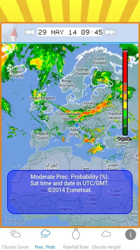 Meteo Sat | Indus Appstore | Screenshot