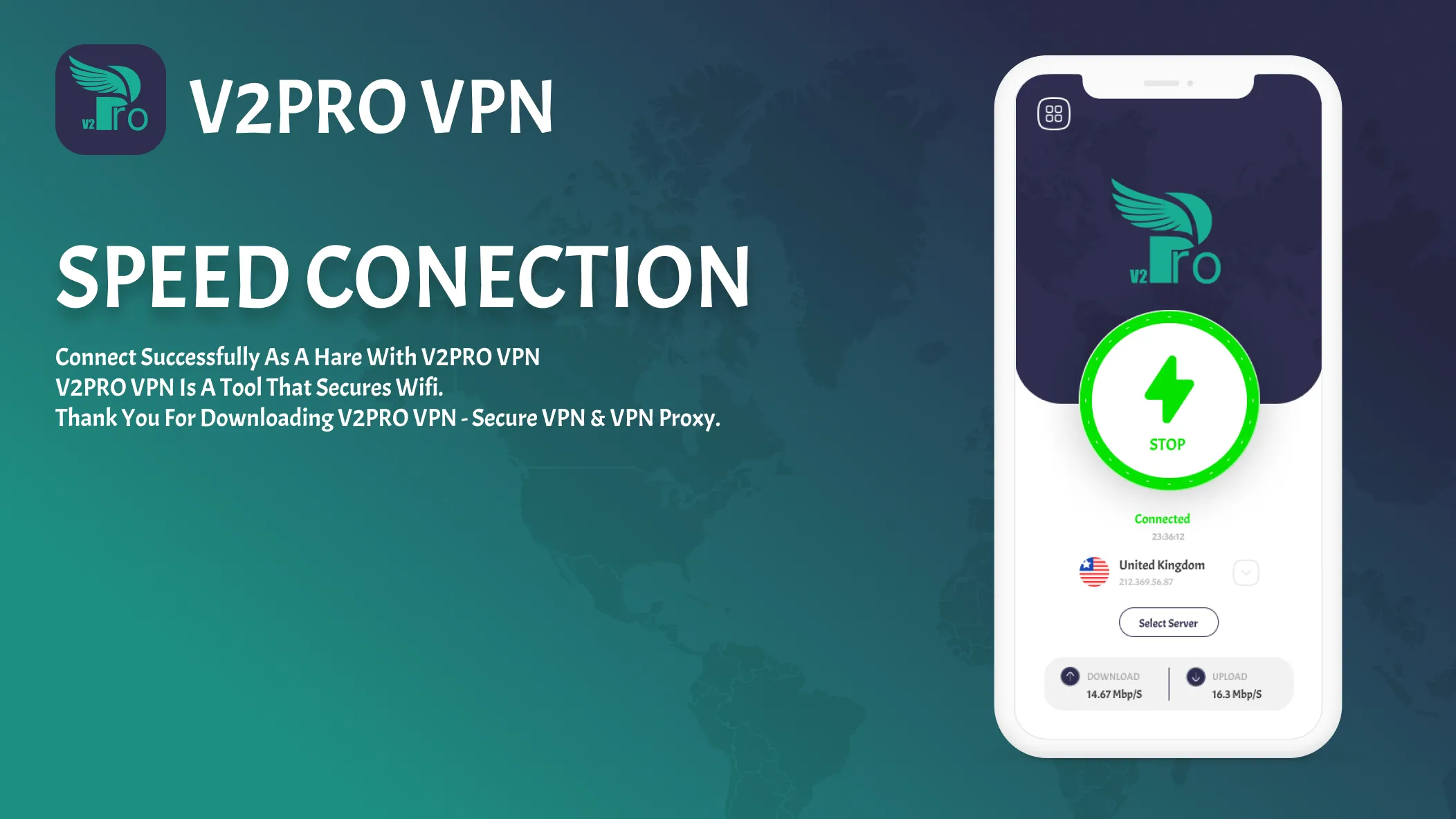 V2 Pro - v2ray VPN | Indus Appstore | Screenshot