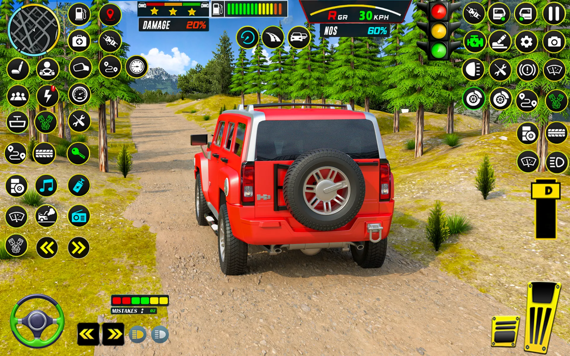 Offroad Jeep Car Driving Game | Indus Appstore | Screenshot