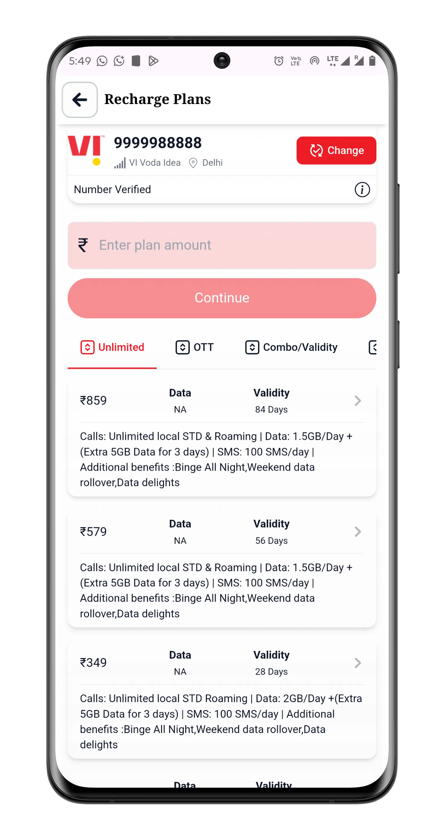 Billza Pay | Recharge App | Indus Appstore | Screenshot