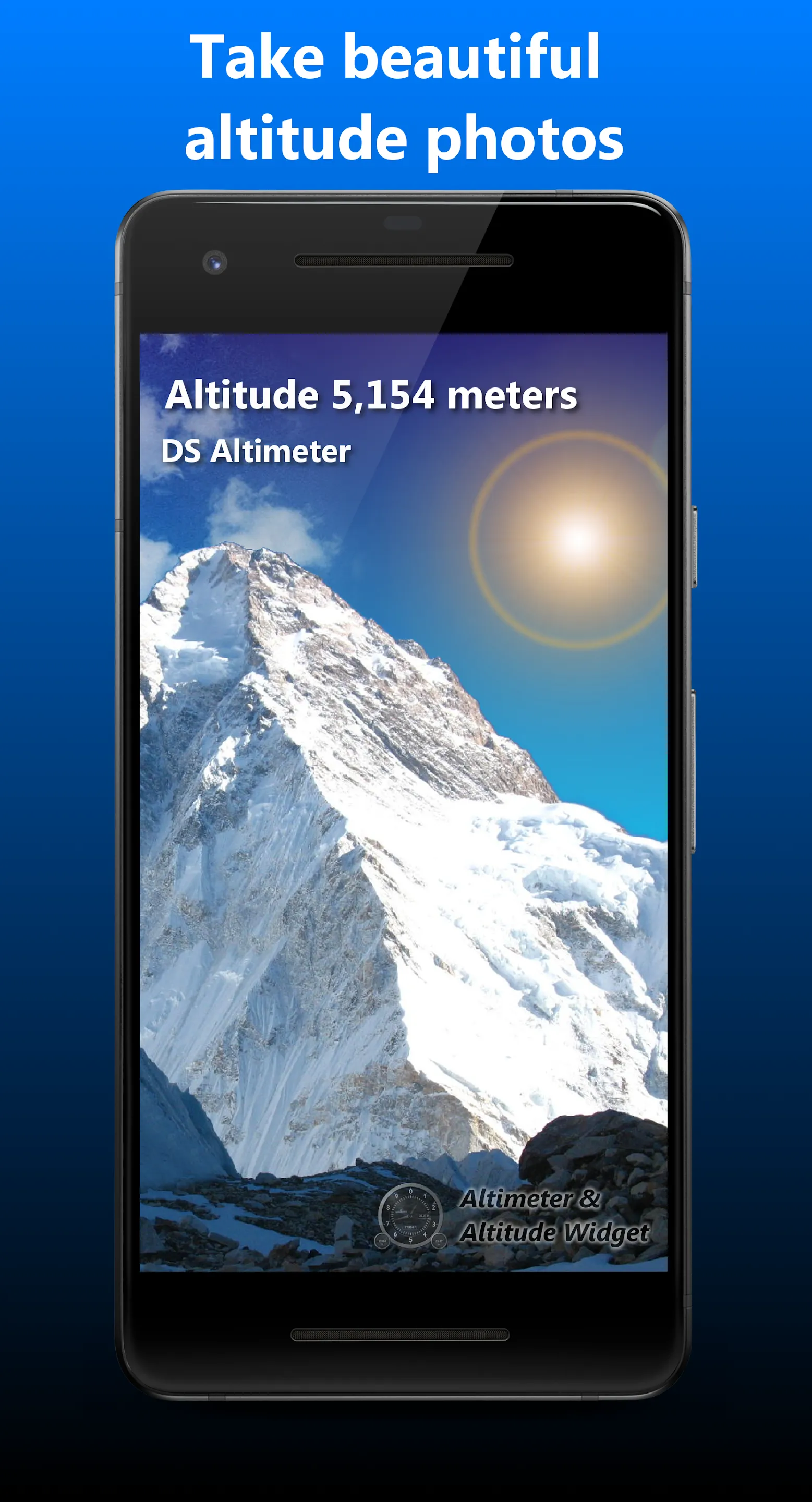 Altimeter & Altitude Widget | Indus Appstore | Screenshot