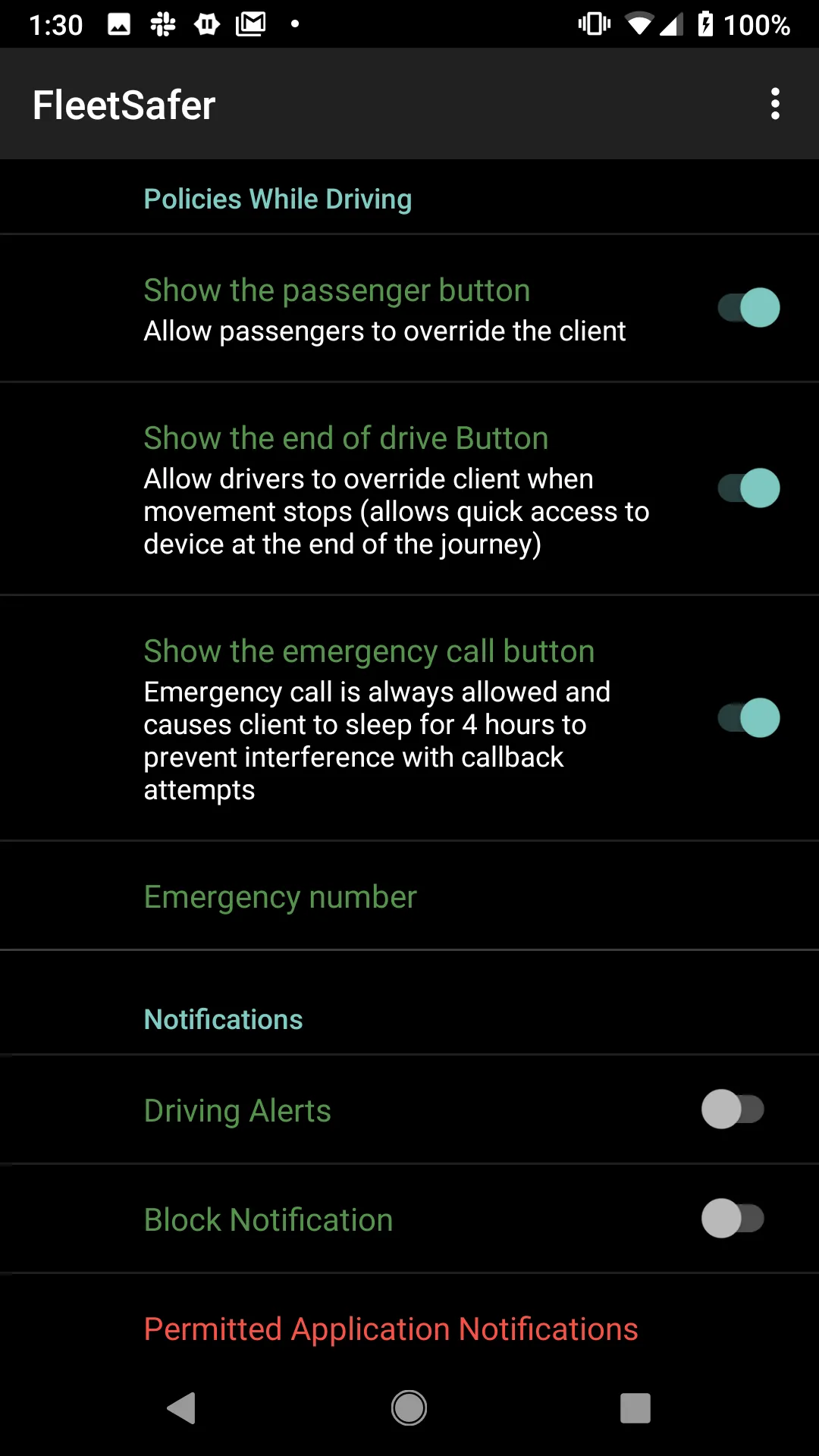 FleetSafer | Indus Appstore | Screenshot