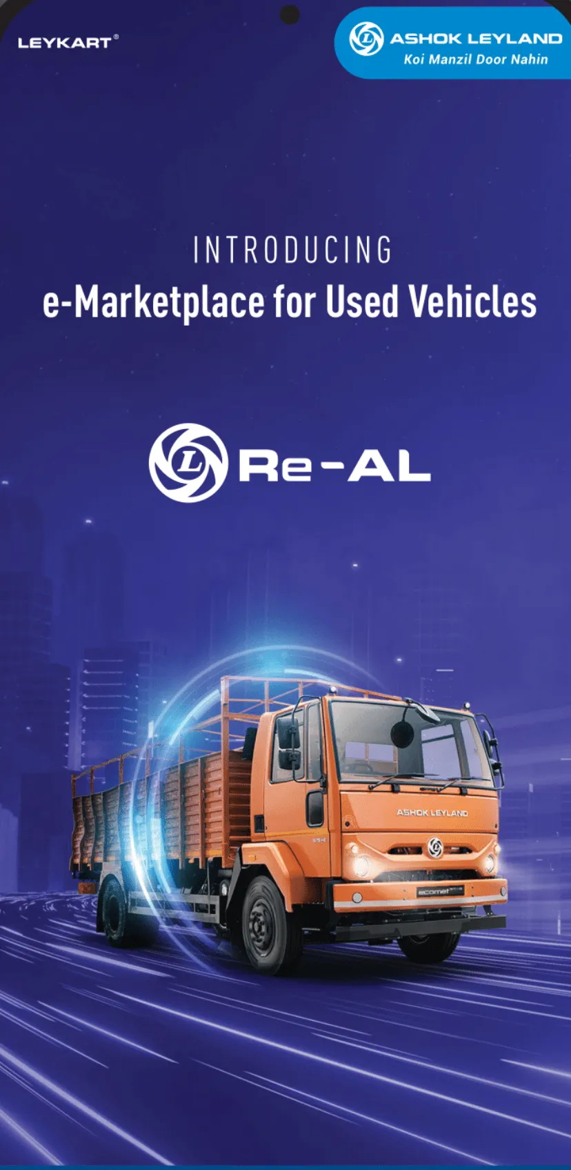 Ashok Leyland Leykart | Indus Appstore | Screenshot