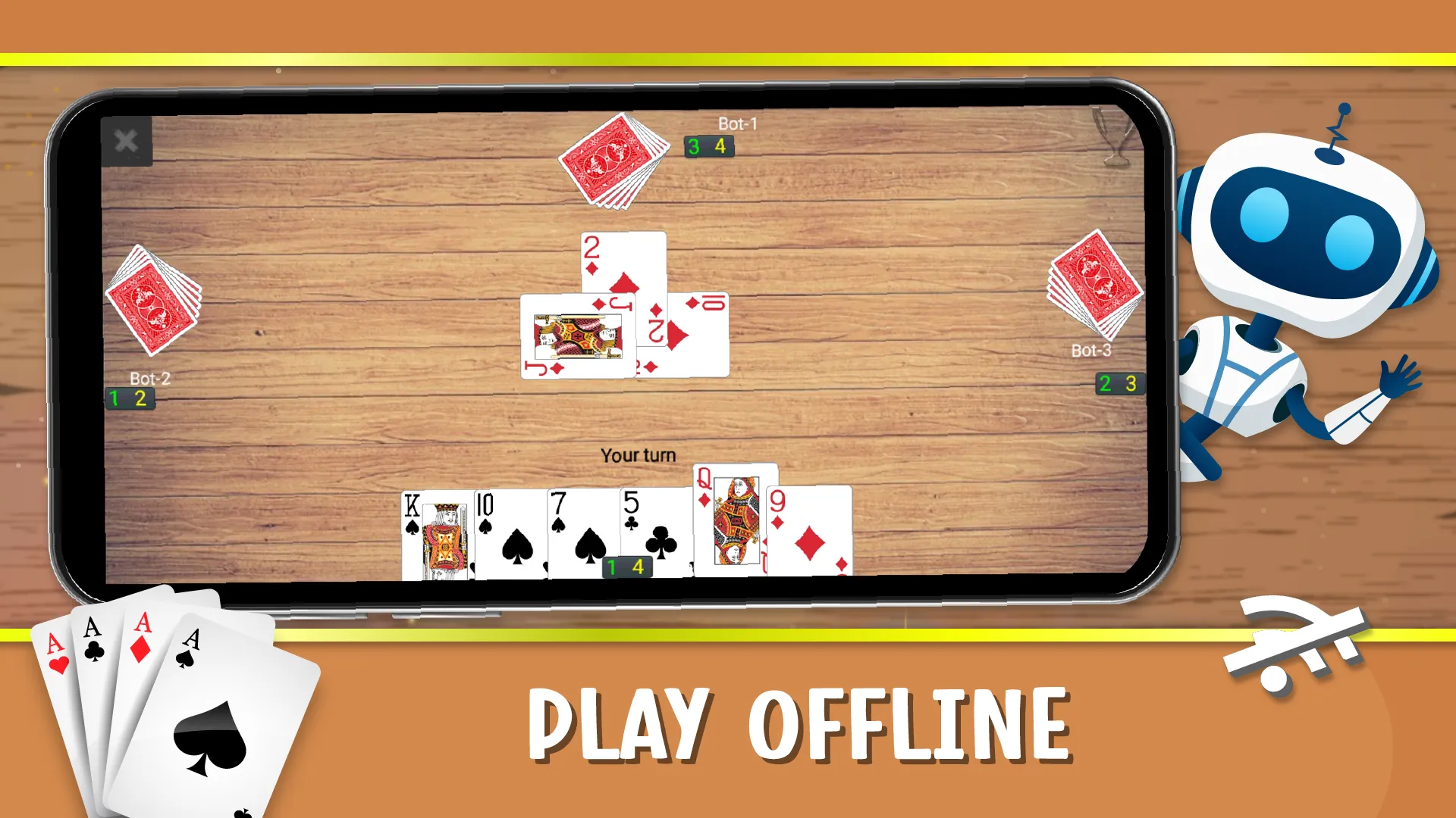 Callbreak.com: Offline Tash | Indus Appstore | Screenshot