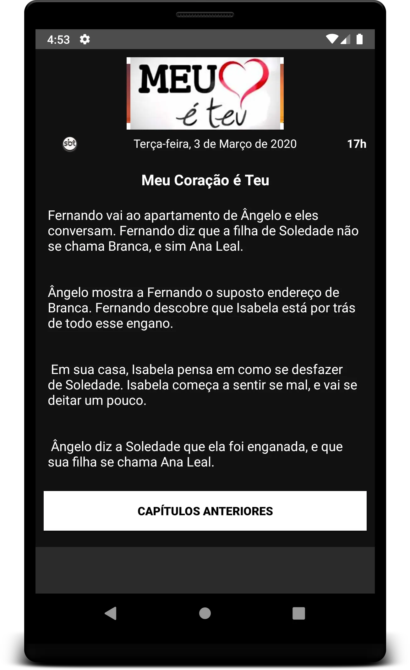 Novelas | Indus Appstore | Screenshot