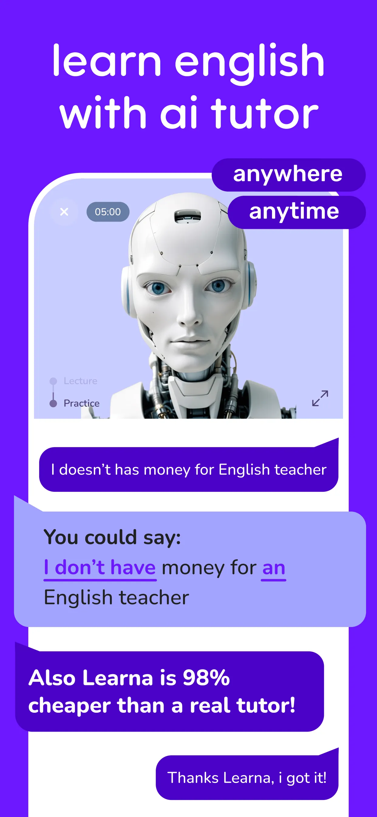 Speak & Learn English: Learna | Indus Appstore | Screenshot