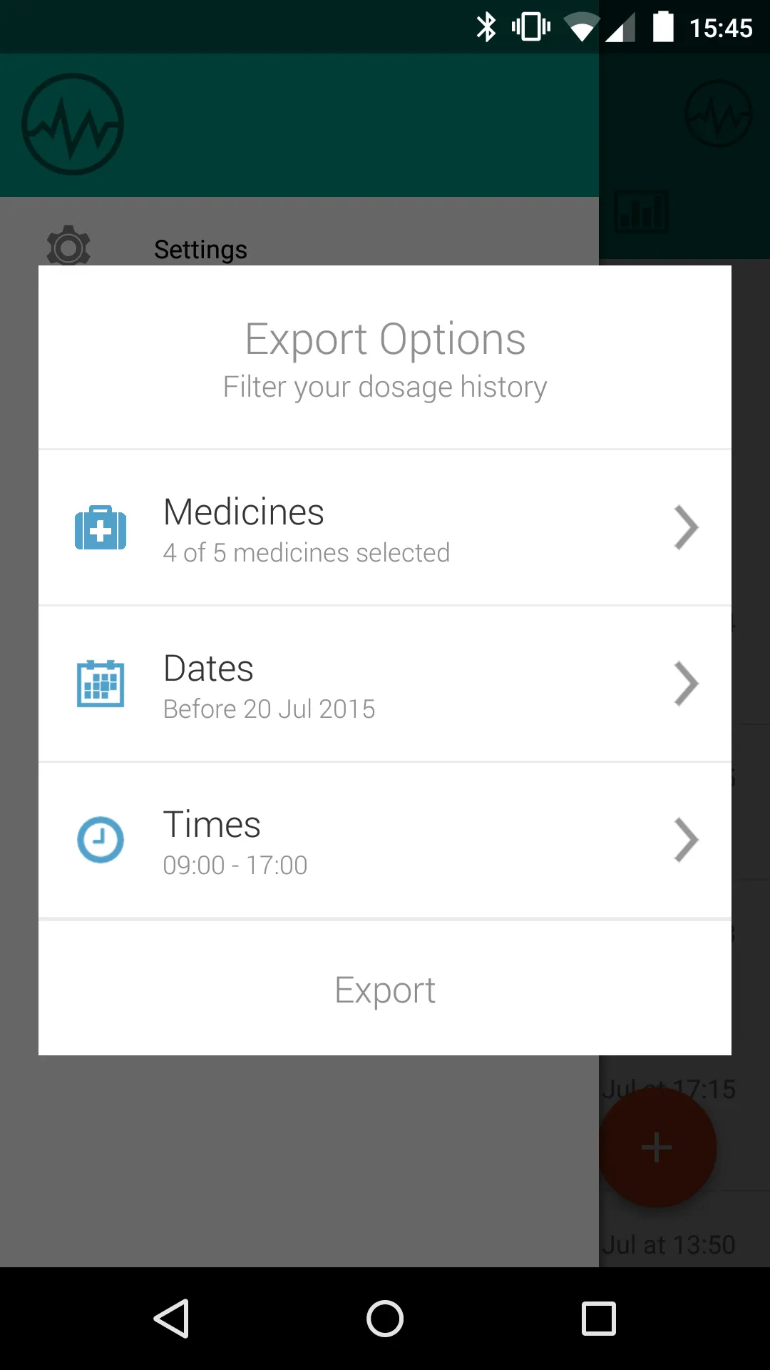 Pill Logger - Meds Tracker | Indus Appstore | Screenshot