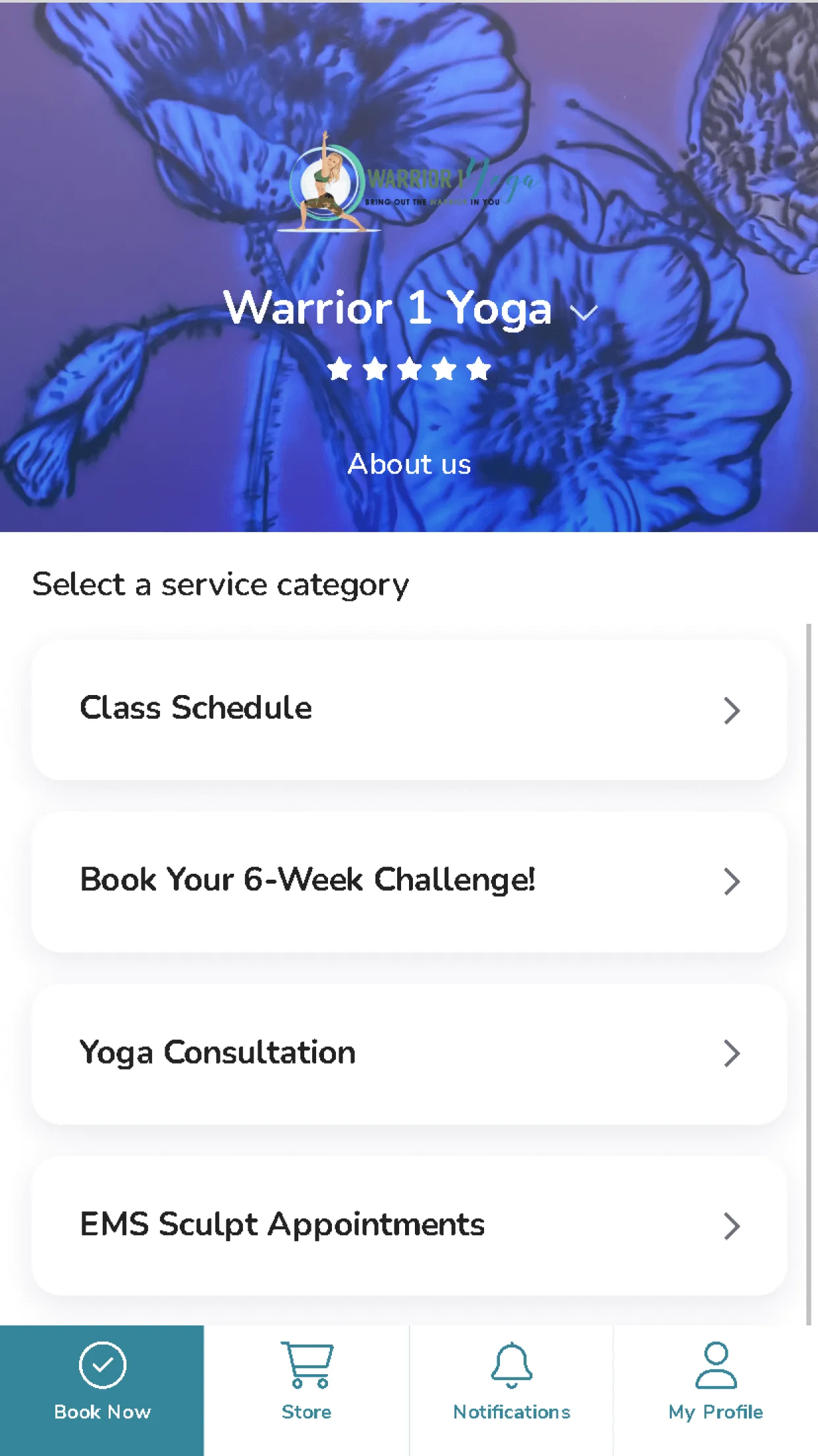 Warrior 1 Yoga | Indus Appstore | Screenshot