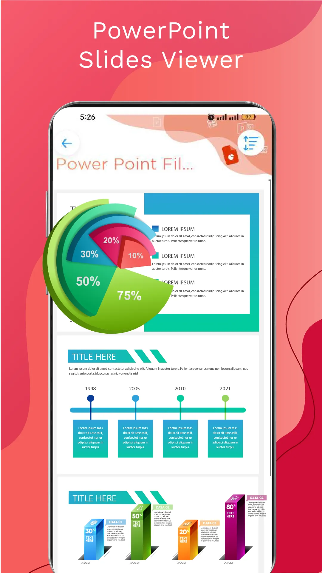 Word, Excel, Pdf, PPT Reader's | Indus Appstore | Screenshot