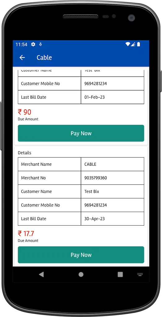 NFibernet Customer App | Indus Appstore | Screenshot