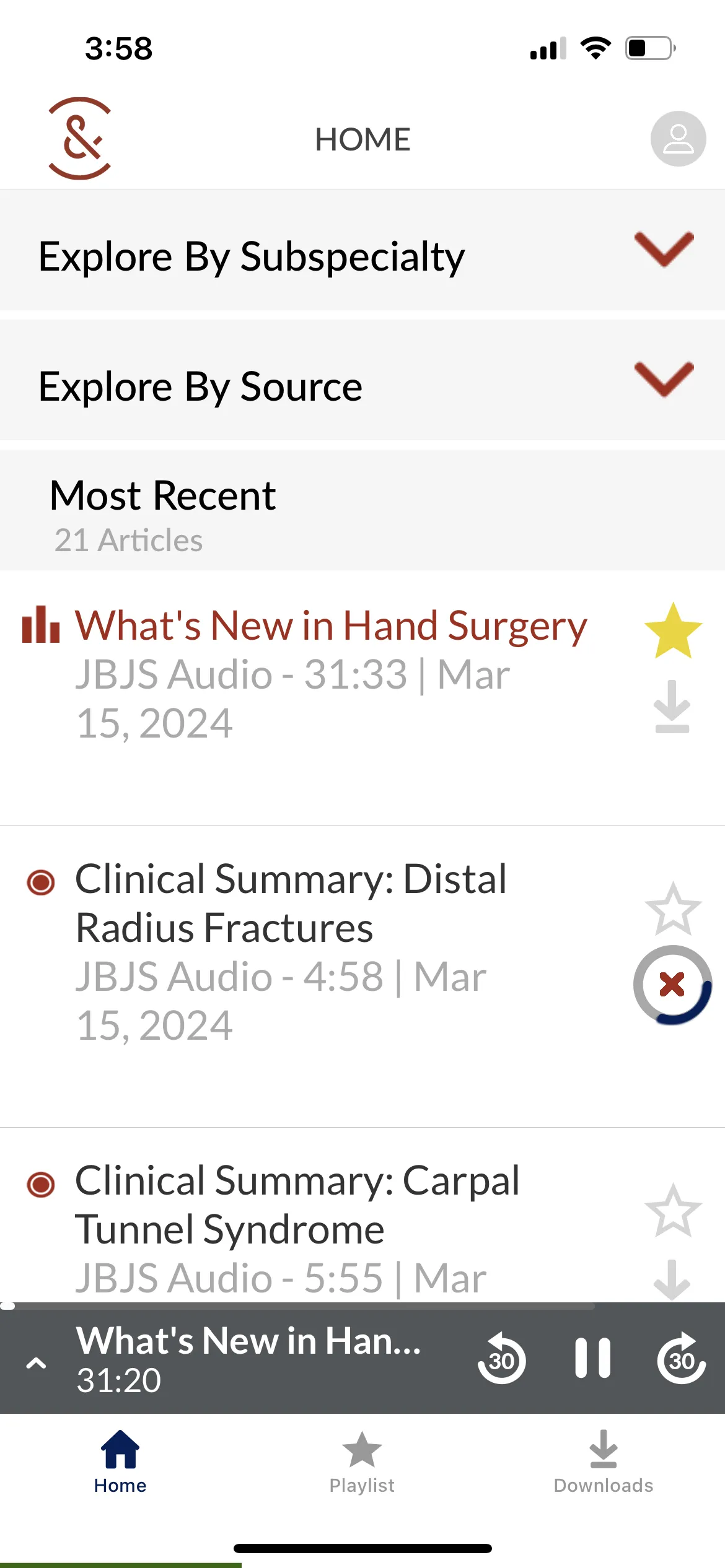 JBJS Audio | Indus Appstore | Screenshot