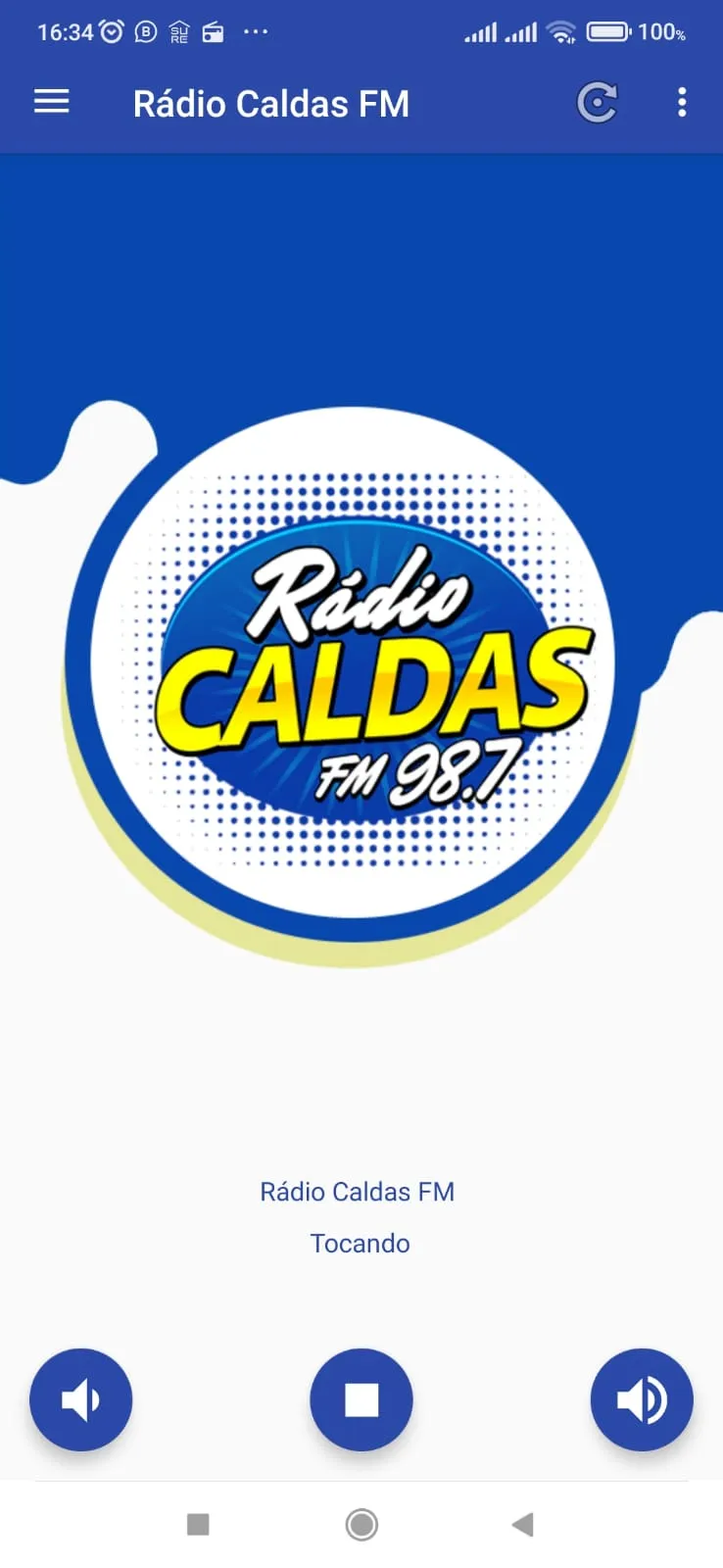 Rádio Caldas FM | Indus Appstore | Screenshot