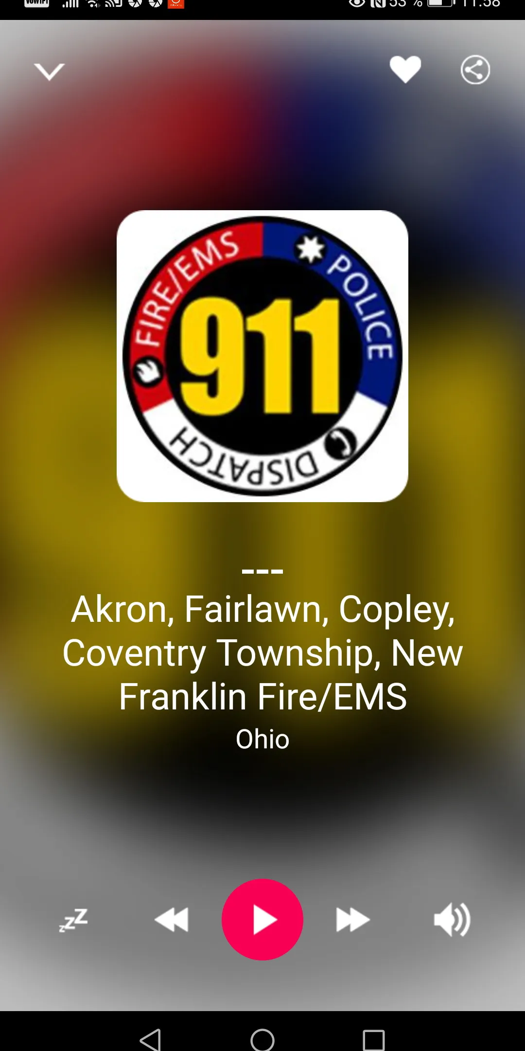 Police Scanner Radio - Ohio | Indus Appstore | Screenshot