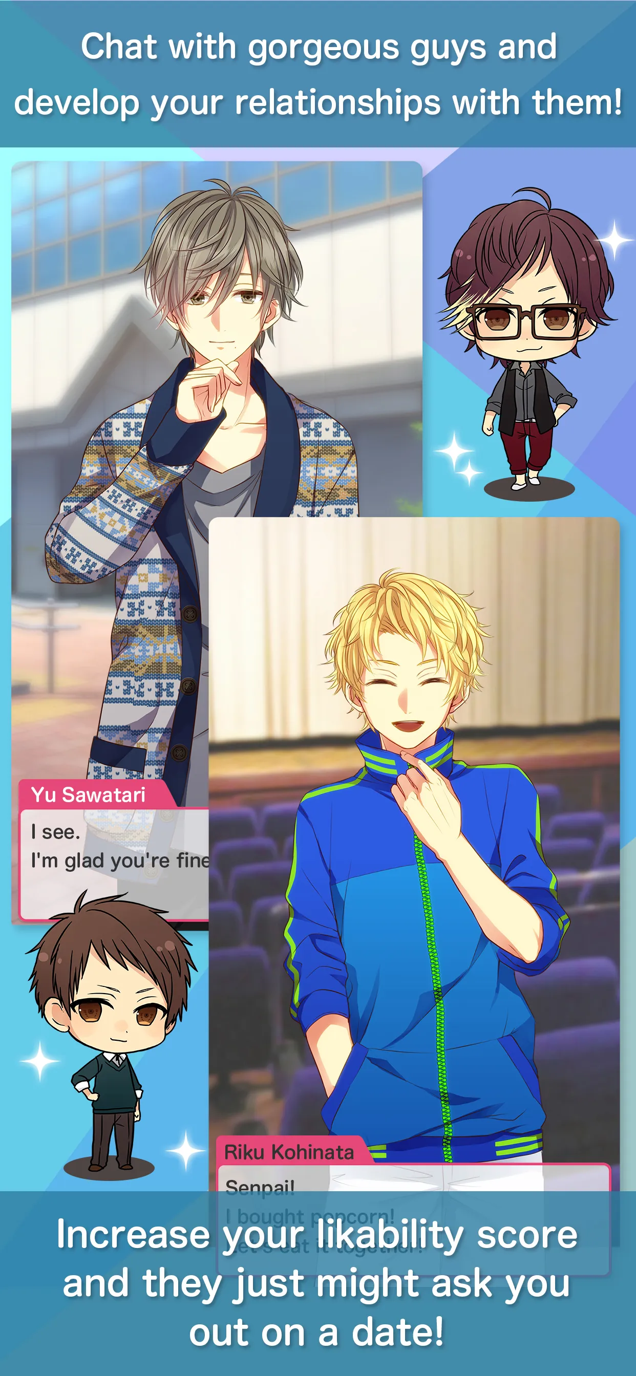 Otome Chat Connection | Indus Appstore | Screenshot