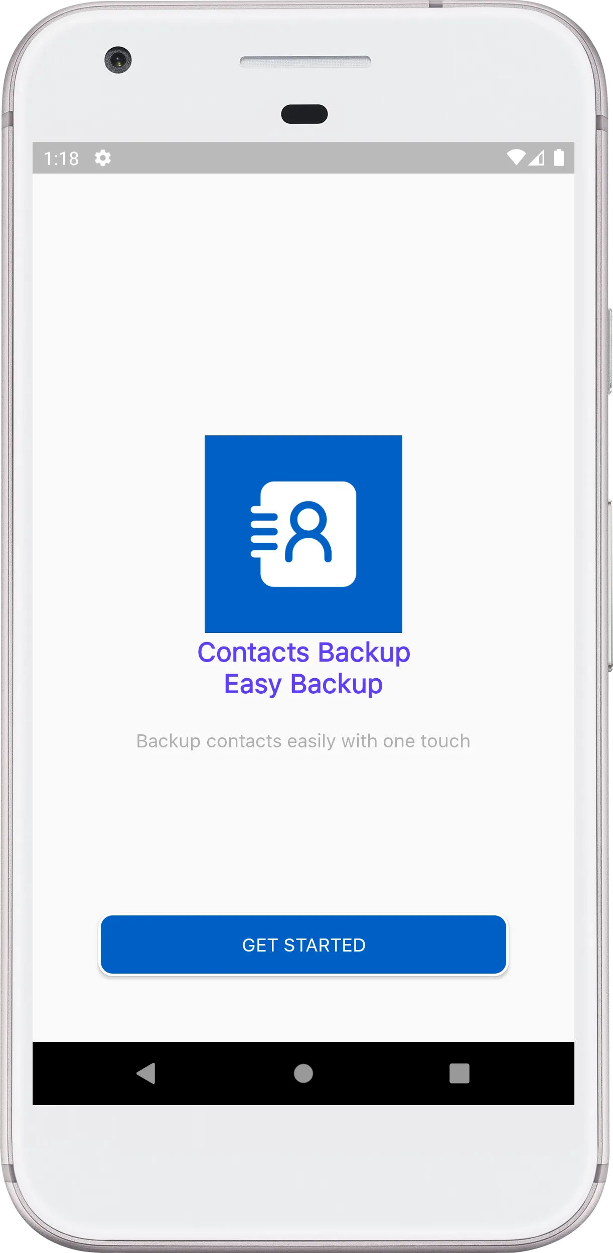 Contacts Backup: Easy Backup | Indus Appstore | Screenshot