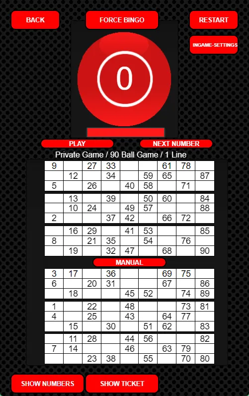 My Bingo Caller | Indus Appstore | Screenshot