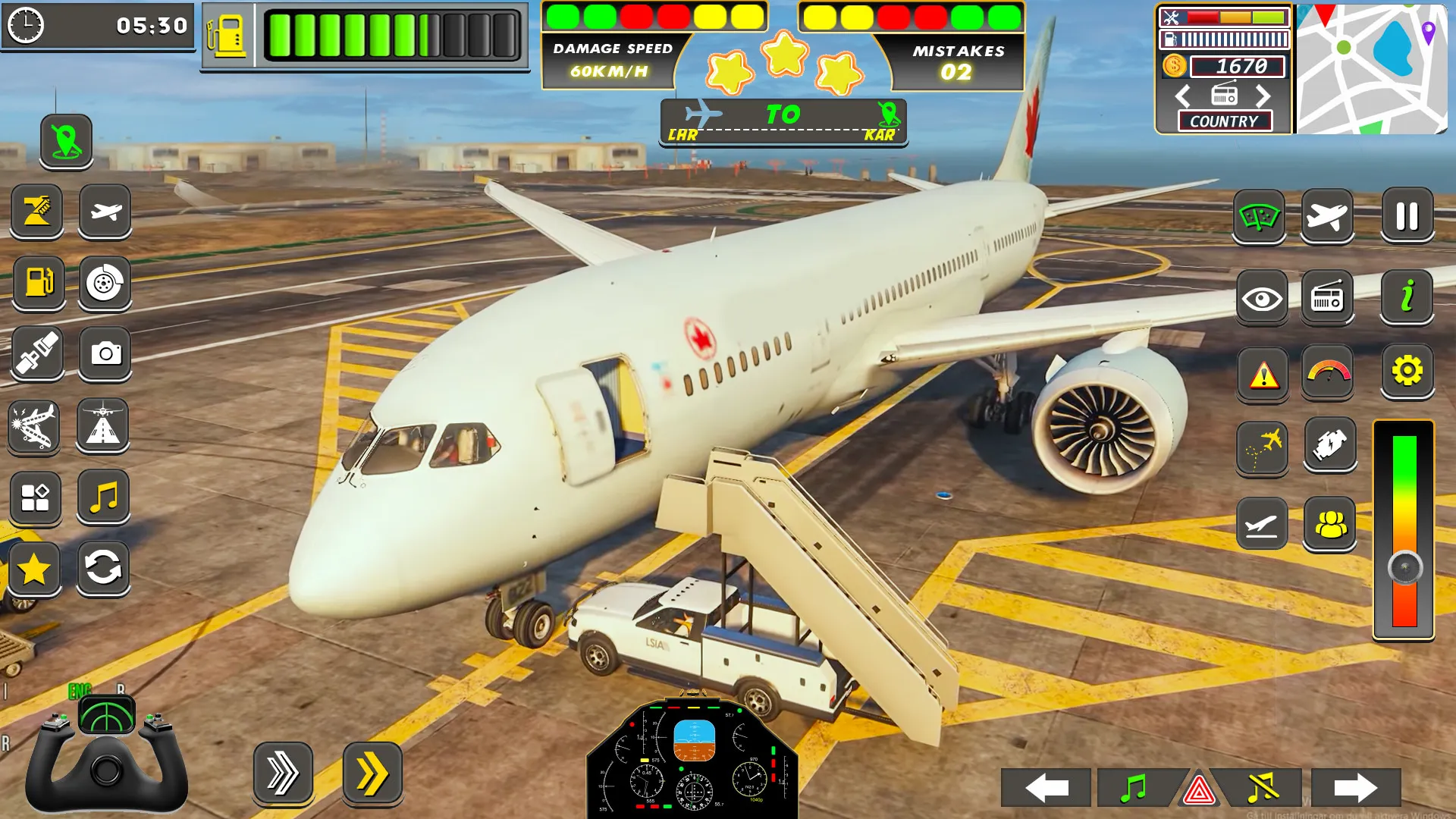 Real Flight Sim Airplane Games | Indus Appstore | Screenshot