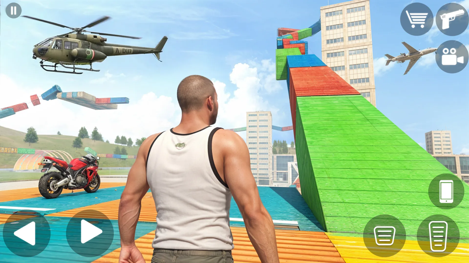 Rope City Gangster Open World | Indus Appstore | Screenshot