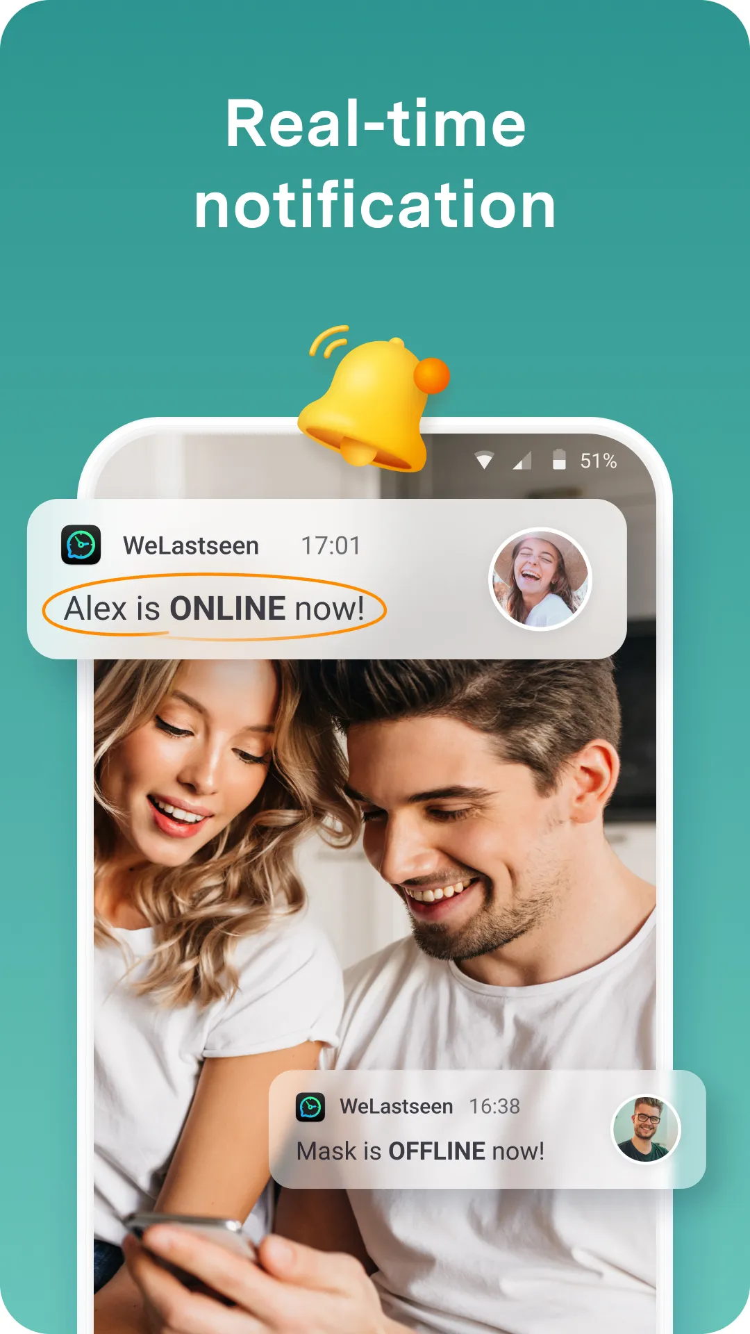 WeLastseen: Chat App tracker | Indus Appstore | Screenshot