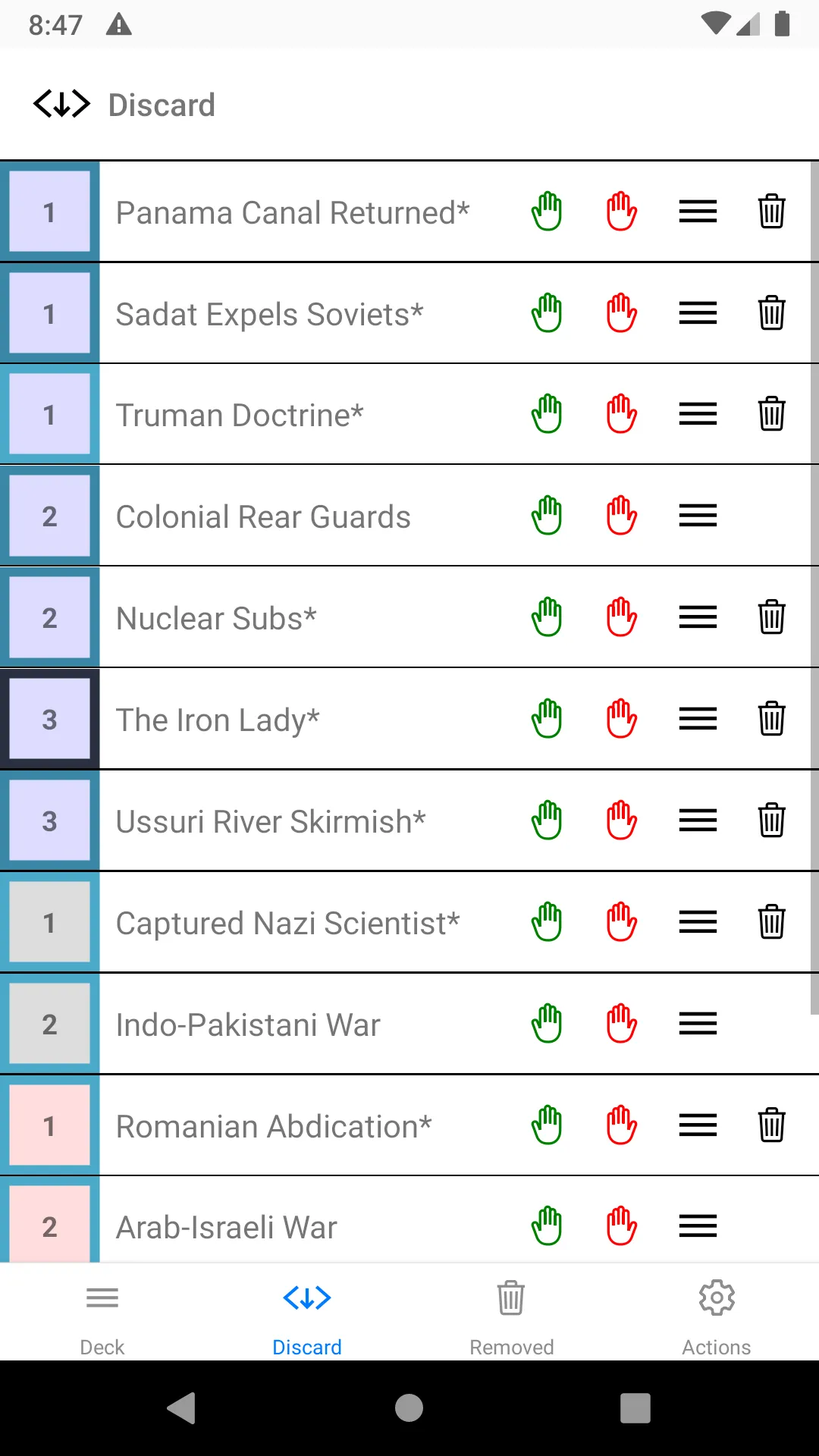 TS Card Tracker | Indus Appstore | Screenshot