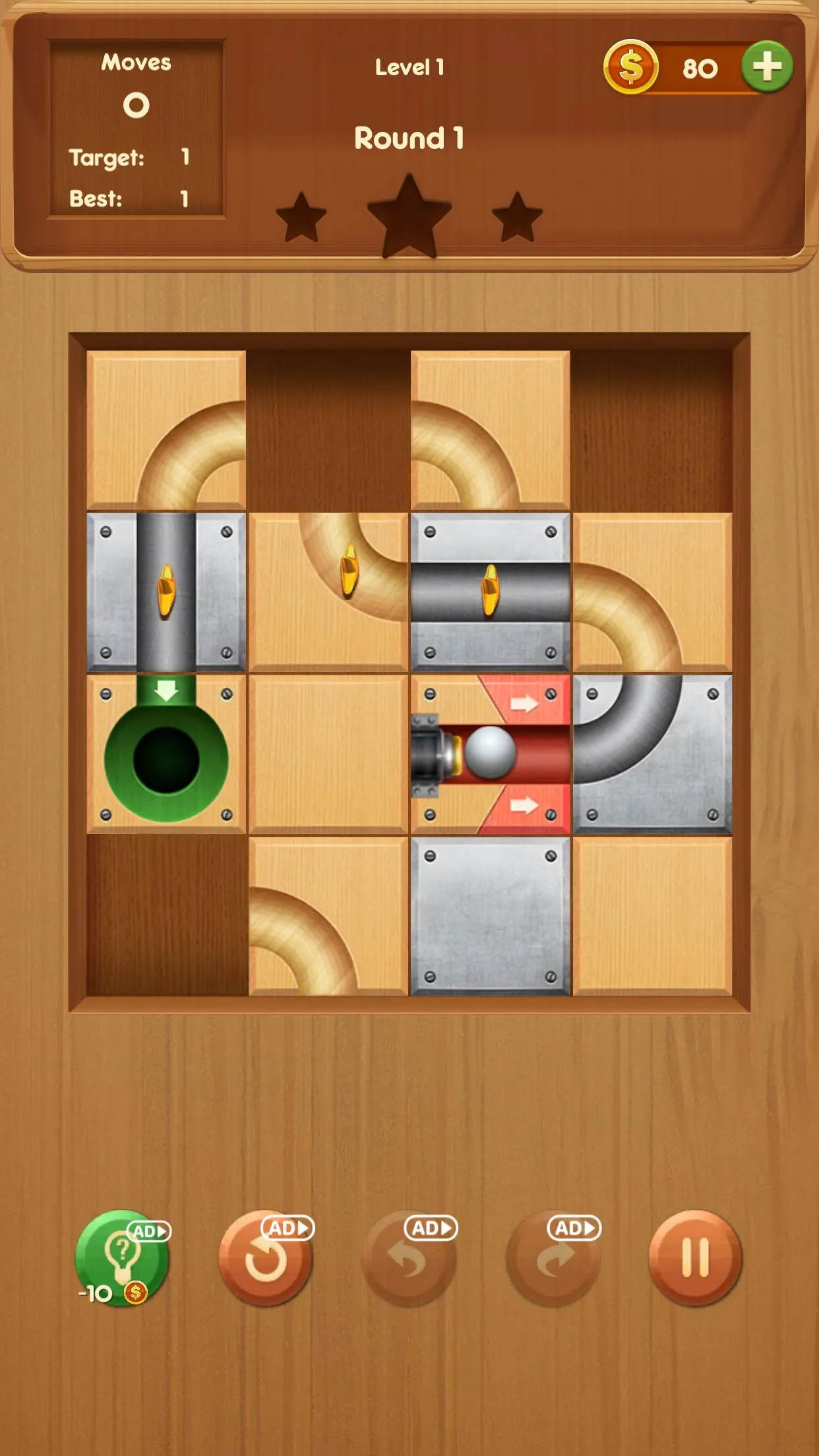 Free The Ball: Slide Puzzle | Indus Appstore | Screenshot