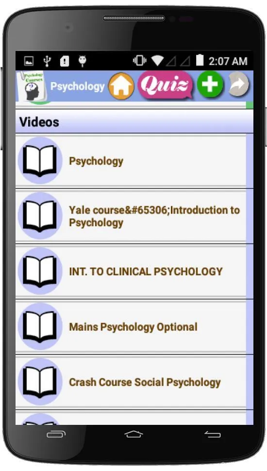 Psychology  Courses | Indus Appstore | Screenshot