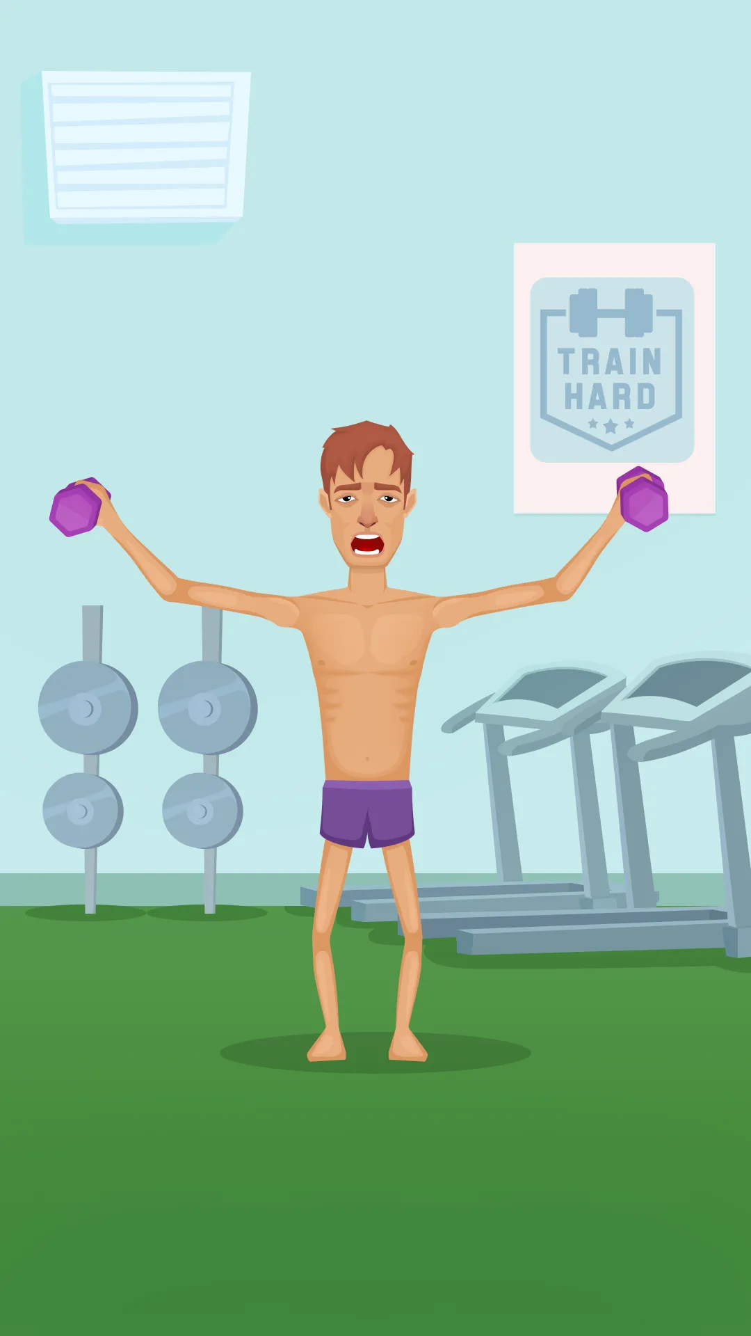 Muscle Man Clicker-Gym Workout | Indus Appstore | Screenshot