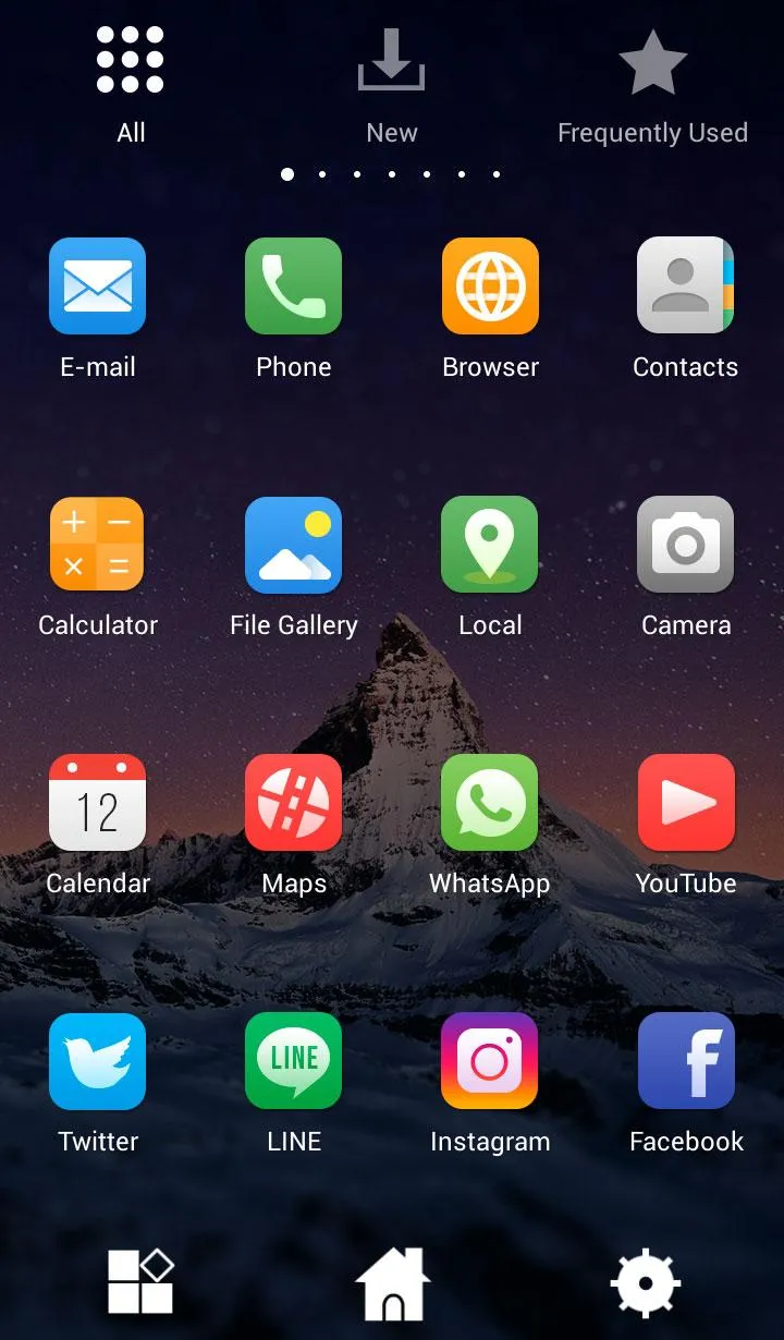 Matterhorn Theme +HOME | Indus Appstore | Screenshot