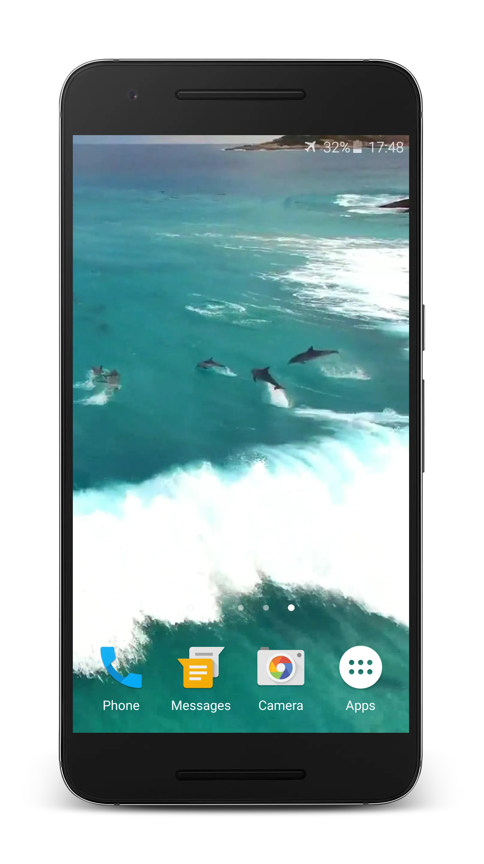 Dolphins Video Live Wallpaper | Indus Appstore | Screenshot