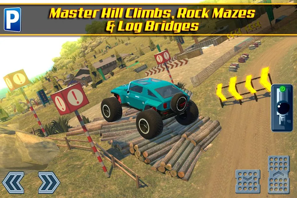 4x4 Offroad Parking Simulator | Indus Appstore | Screenshot