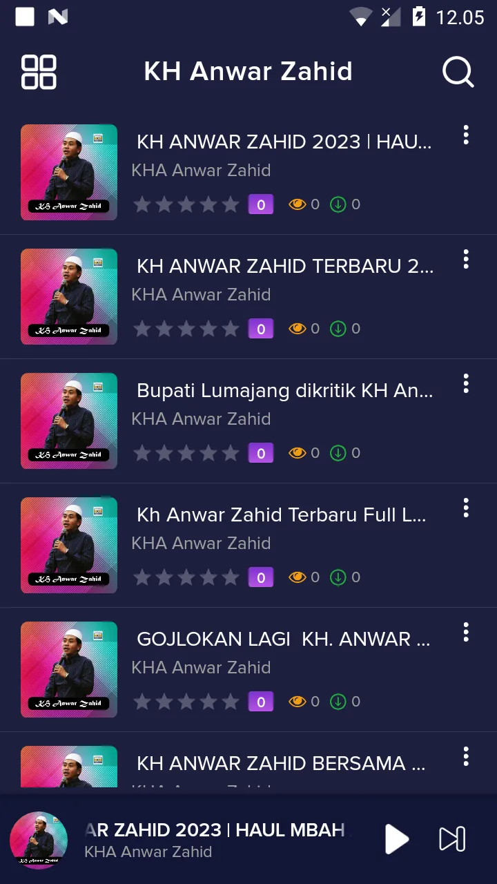 Ceramah Lucu Kh Anwar Zahid | Indus Appstore | Screenshot