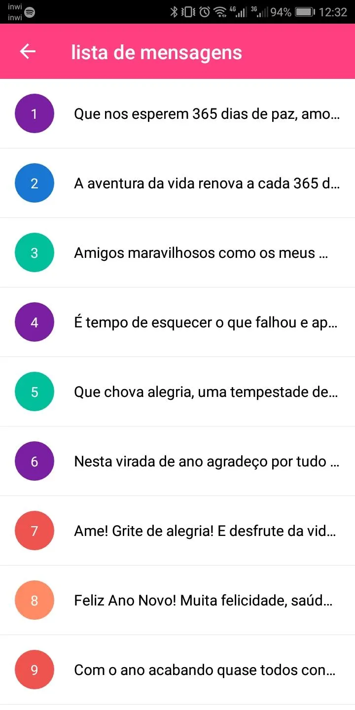 Mensagem de Feliz Ano Novo | Indus Appstore | Screenshot