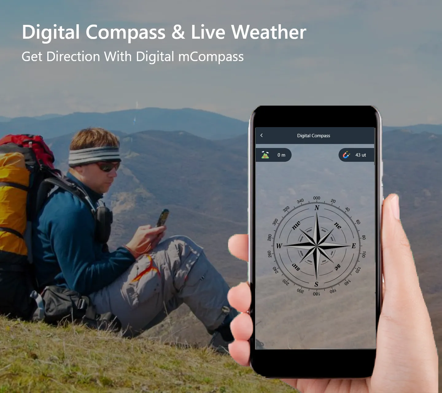 Smart Digital Compass | Indus Appstore | Screenshot