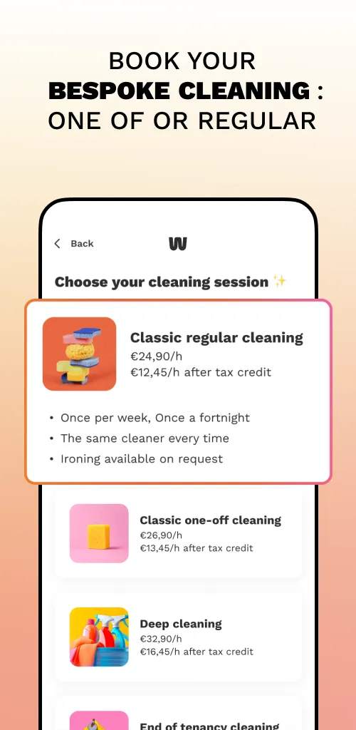 Housekeeping Services - Wecasa | Indus Appstore | Screenshot