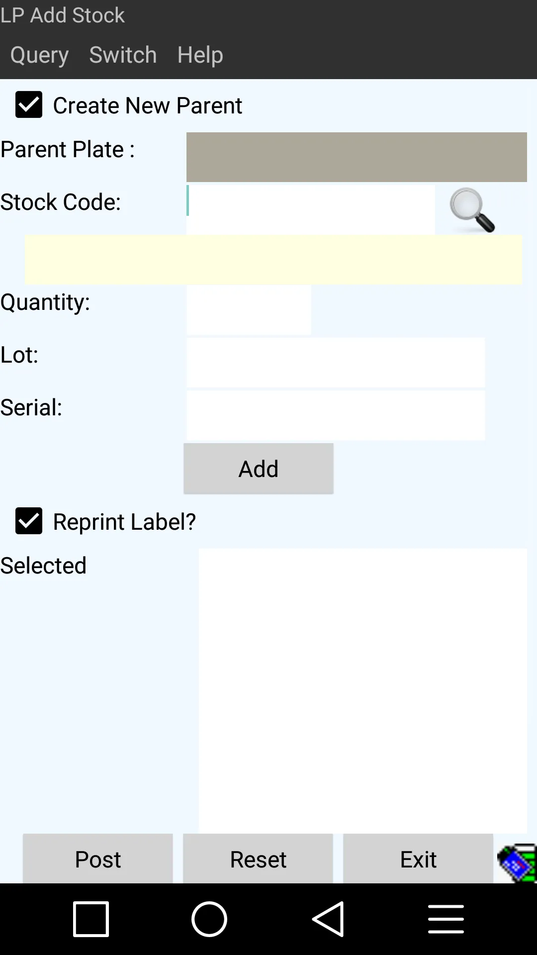 Handheld WMS Solution for SYSP | Indus Appstore | Screenshot