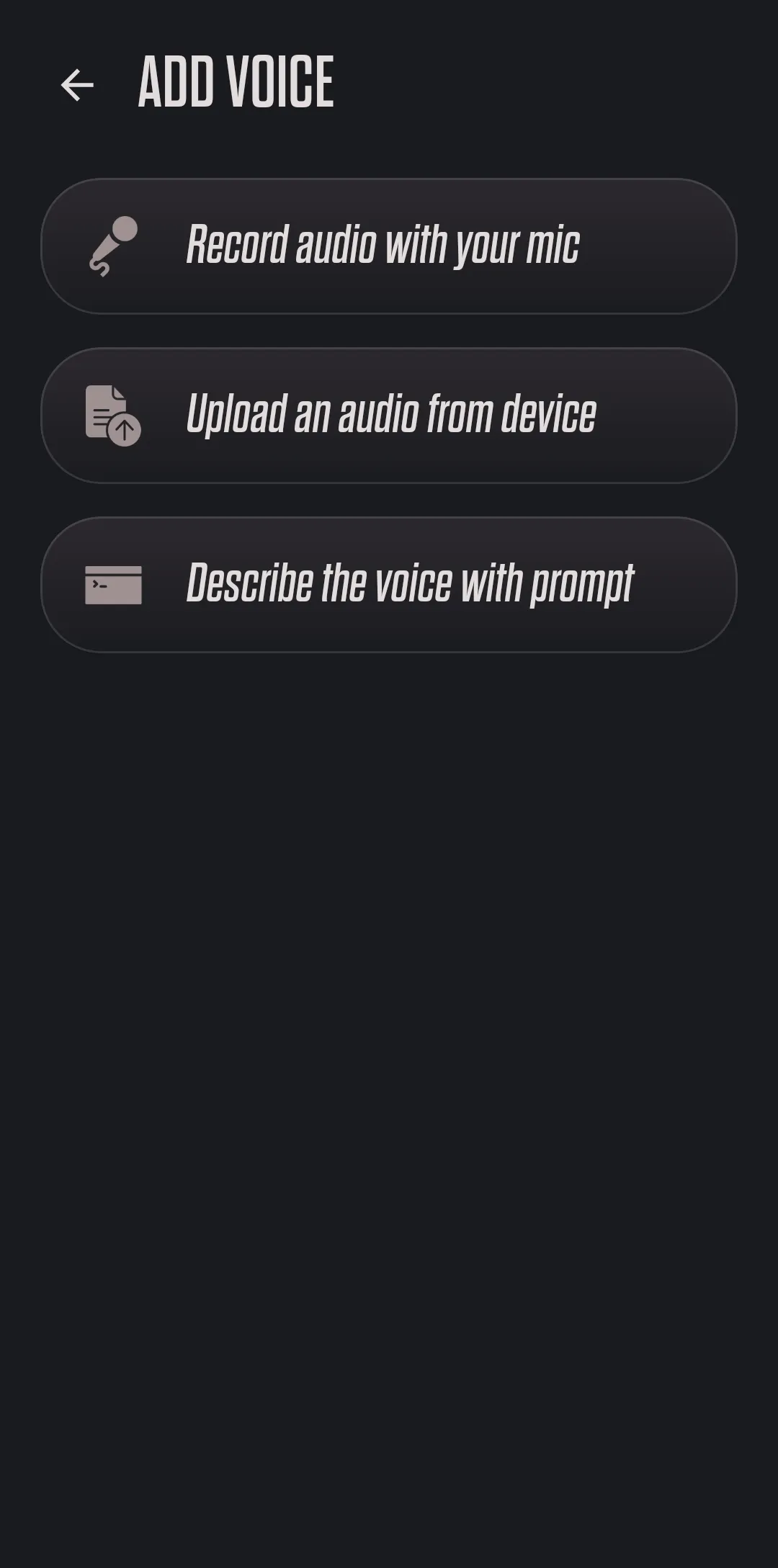 Voice Clone: Change Your Voice | Indus Appstore | Screenshot