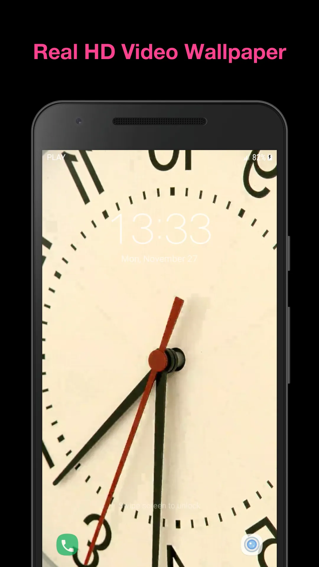 3d Clock Live Wallpaper | Indus Appstore | Screenshot