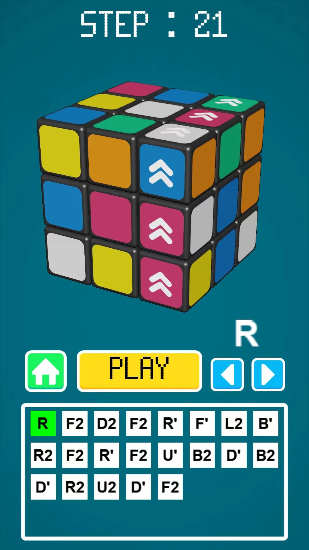 Magic Cube Solver | Indus Appstore | Screenshot